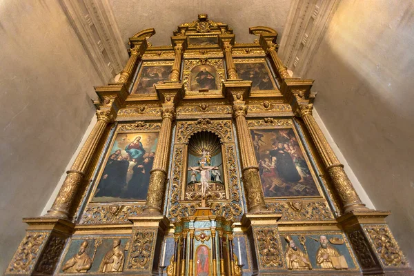 Interiér Katedrály Sant Antonio Abate Itálie — Stock fotografie