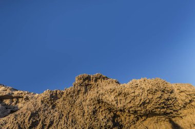 San Vero Milis 'te Su Pallosu' nun günbatımı manzarası (Sardinya)