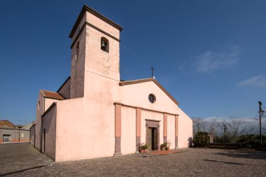 Santa Maria 'daki eski kilise binası.