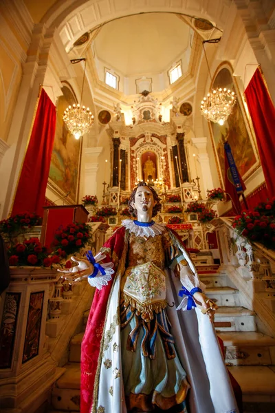 Vanha Välimeren Kirkko Sardiniassa Italia Eurooppa — kuvapankkivalokuva