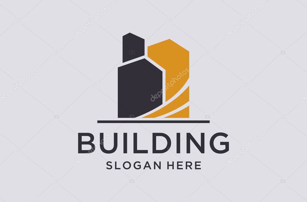 Building logo mark for growing business