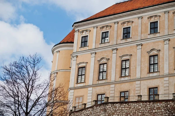 Blick Auf Die Historische Burg Mikulov Mähren Südmährische Region Der — Stockfoto