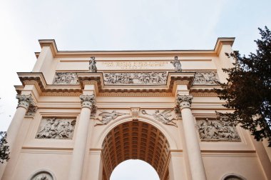 Ulusal Kültür Anıtı Diana 'nın Tapınağı veya Rendez Vous, Valtice, Çek Cumhuriyeti.