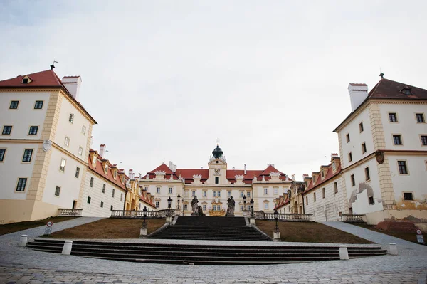 Valtice城のバロック様式の住居 文化的景観 南モラヴィア地方 チェコ共和国 — ストック写真