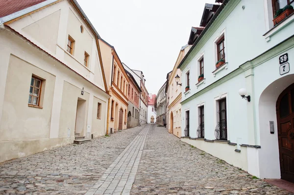 Улица Города Зноймо Южно Моравском Регионе Чешской Республике — стоковое фото