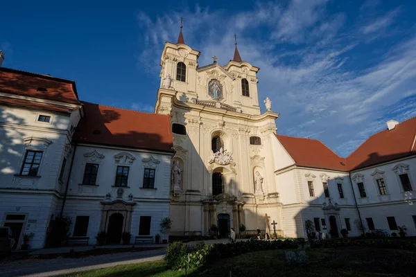 Rajhrad Czech Republic May 2022 Benedictine Monastery Church Peter Paul — 图库照片