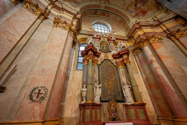 Rajhrad Τσεχική Δημοκρατία Μαΐου 2022 Βενεδικτίνη Εκκλησία Του Αγίου Πέτρου — Φωτογραφία Αρχείου