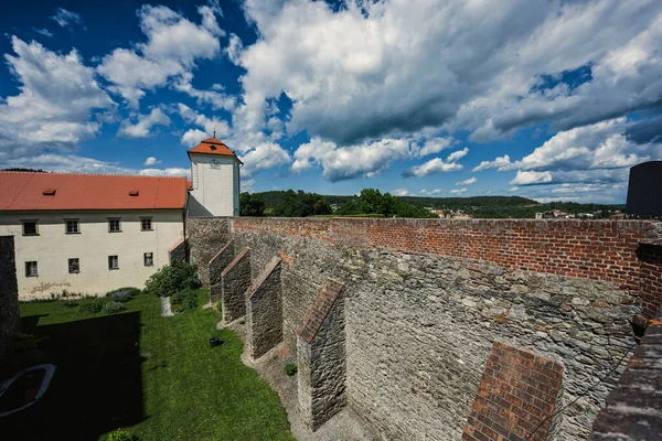 Chateau Kunstat Oldest Castle Moravia Czech Republic Stock Image