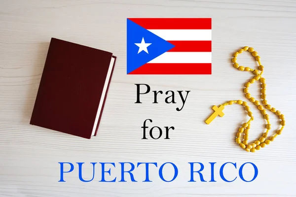 Молись Пуерто Рико Розарій Біблійна Історія — стокове фото