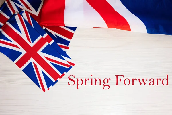 Tavasz Előre Brit Ünnepi Koncepció Nyaralás Egyesült Királyságban Nagy Britannia — Stock Fotó