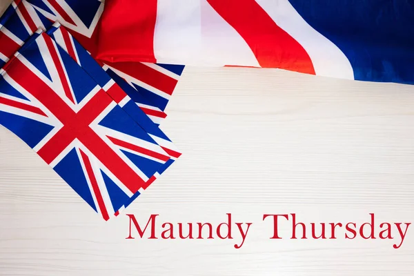 Maundy Csütörtök Brit Ünnepi Koncepció Nyaralás Egyesült Királyságban Nagy Britannia — Stock Fotó