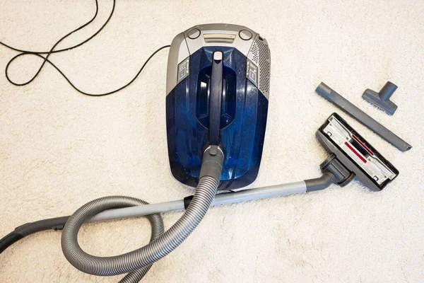 Vacuum Cleaner Carpet Cleaning Service Concept — Stock Photo, Image