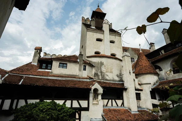 Die Burg Bran Rumänien Dracula Mittelalterliche Burg Den Karpaten Siebenbürgen — Stockfoto