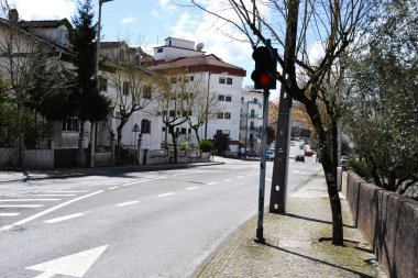 Portekiz 'in Fatima kentsel sokak manzarası, mimari ve açık hava içeriyor.