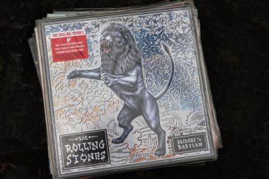 Lviv, Ukrayna - 13 Mayıs 2025: The Rolling Stones 'un 