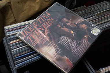 Lviv, Ukrayna - 13 Mayıs 2025: Ike ve Tina Turner 'ın 
