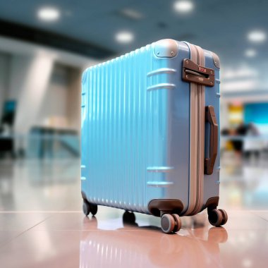 sadece bavul terminalde.