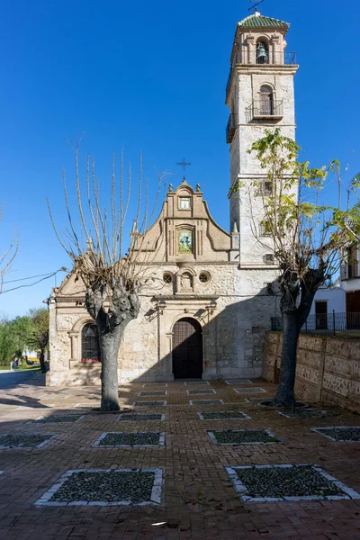 Fasad Kyrkan Den Obefläckade Avlelsen Alameda Malaga Spanien — Stockfoto