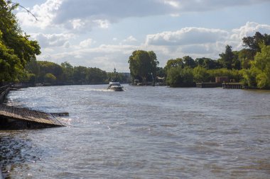 Arjantin 'deki Trigre Nehri' nin güzel manzarası