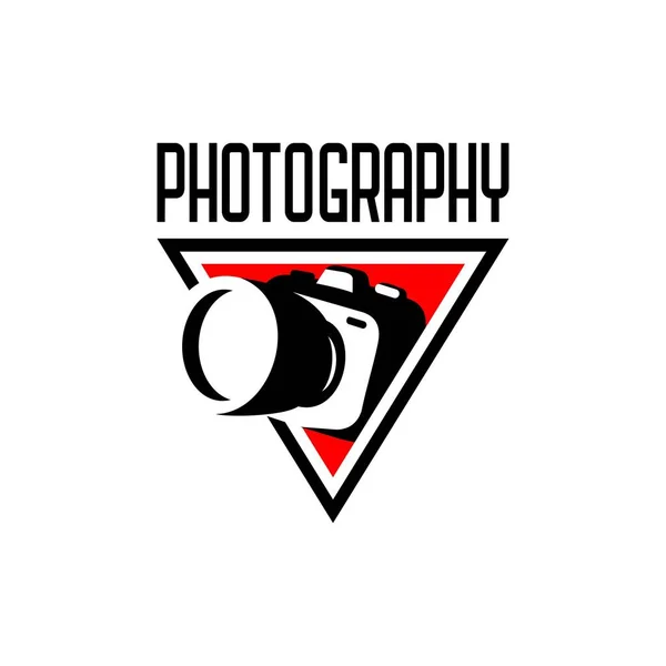 Fotografie Logo Ontwerp Vector Camera Vector — Stockvector