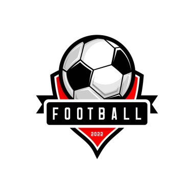logo football vector on white background