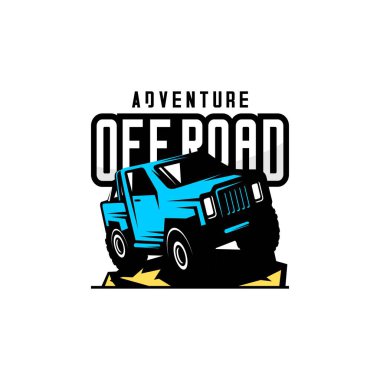 off road araba tasarım vektörü, beyaz arka planlı ekstrem spor araba