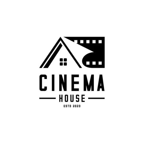 Vettore Bobina Film Vettore Cinema — Vettoriale Stock