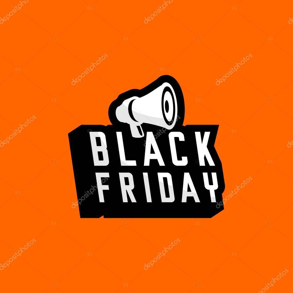 Vector price tag black friday