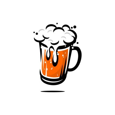 vektör bardak bira, bar bira.