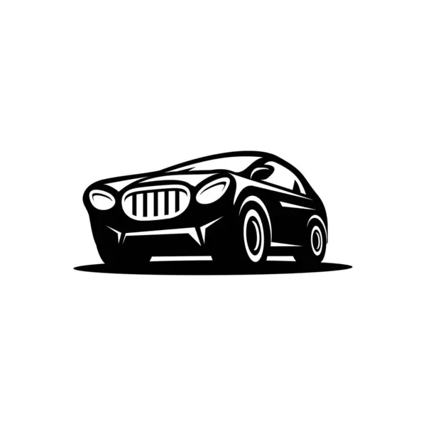 Векторний Дизайн Спортивного Автомобіля Білому Тлі — стоковий вектор