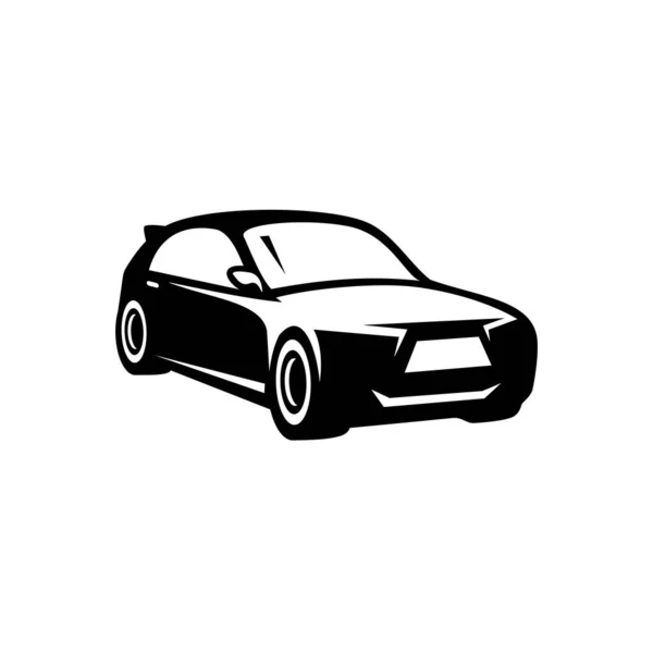 Vector Sports Car Design White Background — Stock Vector