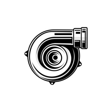 Motor vektör dizaynı turbo