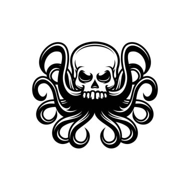 Ahtapot dokunaçlı kafatası, Kurukafa canavarı. 