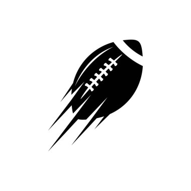 ragbi topu vektör tasarımı, top sporu