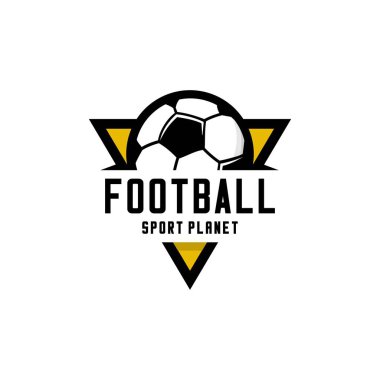 beyaz arkaplanda futbol topu vektörü