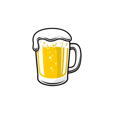 Bir bardak bira tasarımı. 