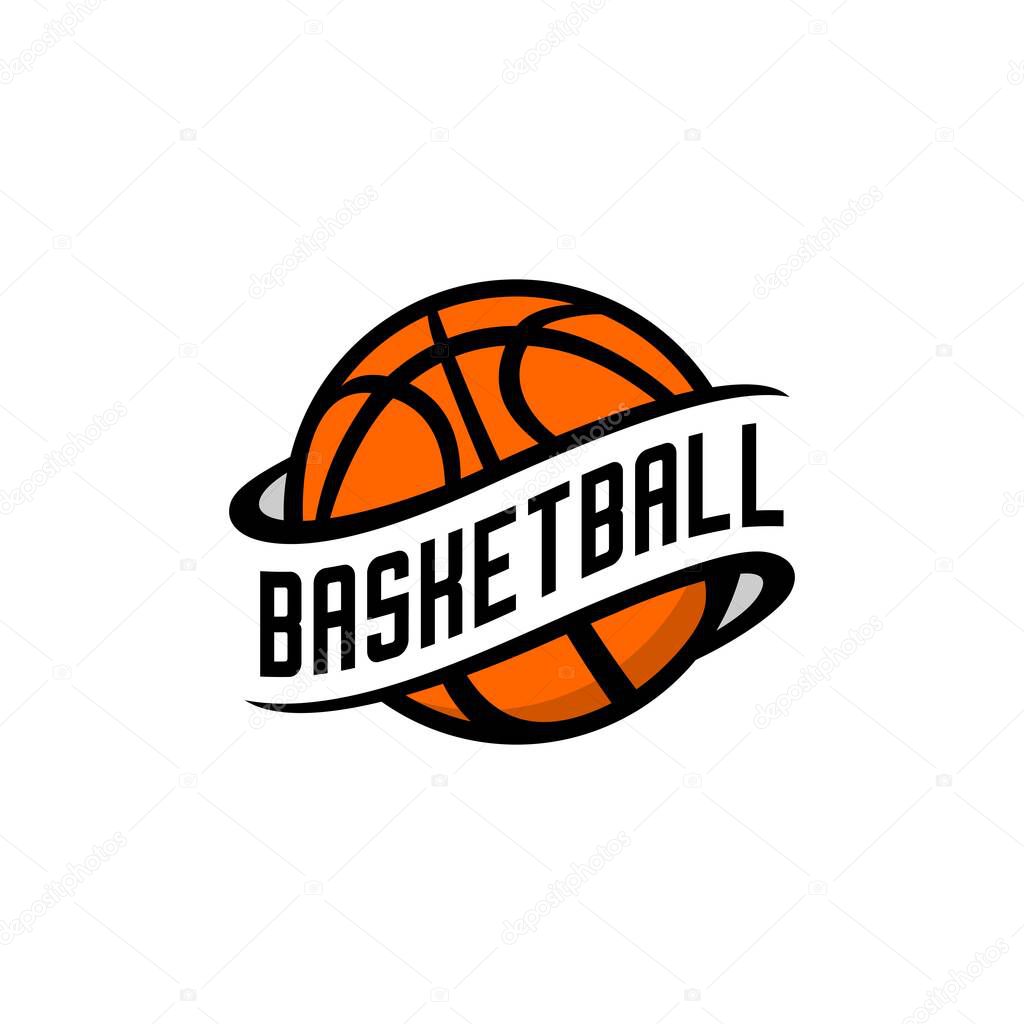 Basketball sport club simple design