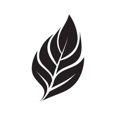 Yaprak, vektör konsepti dijital sanat, el çizimi illüstrasyon