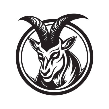 kızgın yay boku, klasik logo çizgisi sanat konsepti siyah beyaz renk, el çizimi illüstrasyon