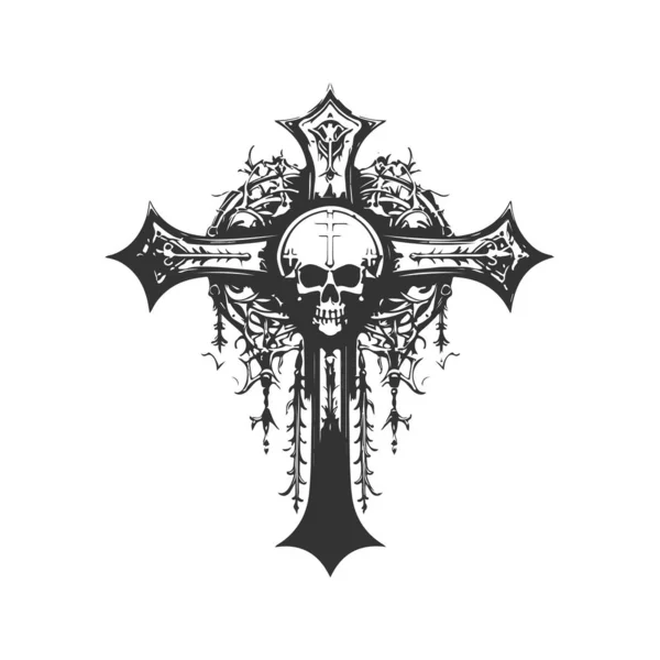 Verdade Templar Logotipo Vintage Linha Arte Conceito Preto Branco Cor —  Vetores de Stock