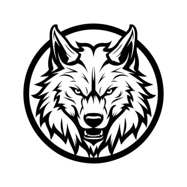 Kurt, klasik el yapımı illüstrasyon.