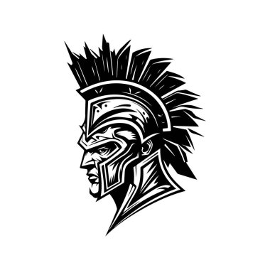 Sineryal savaşçısı, klasik el çizimi illüstrasyon