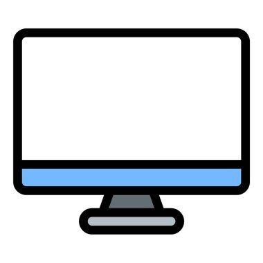 Düz Çizgi Renk Biçiminde Ekran Simgesi Görünümü Arayüzü