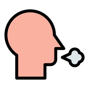 Düz Çizgi Renk Biçiminde Solunum Sıkıntısı.