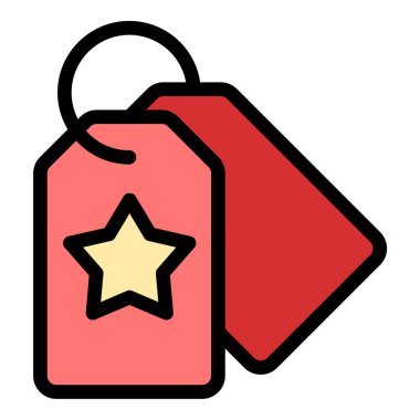 Düz Satır Rengi Biçiminde Marka Etiketi Kimliği ve Pazarlaması.