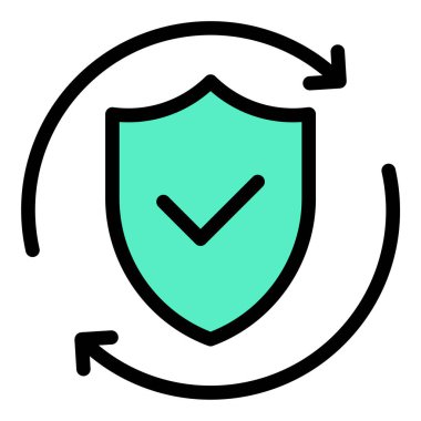 Düz çizgi biçiminde uyum simgesi yasal iş ve kurumsal kavramlar için ideal düzenleme standartları ve uyumu temsil eder.