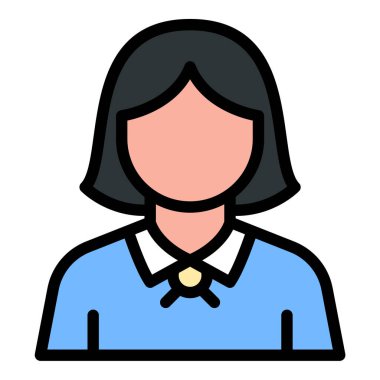 İdari simge düz çizgi biçimi illüstrasyonu yönetim ve örgütsel görevleri temsil eder, işletme, ofis işlemleri ve profesyonel hizmet projeleri için uygundur