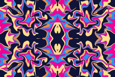 Renkli sıvı soyut arkaplan. Mermer tarzı arkaplan. Sıvı biçiminde soyut desen