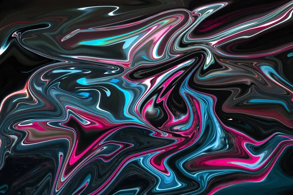 Красочный Абстрактный Фон Цветной Жидкий Фон — стоковое фото