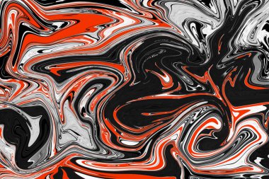 Renkli sıvı soyut arkaplan. Mermer tarzı arkaplan. Sıvı biçiminde soyut desen